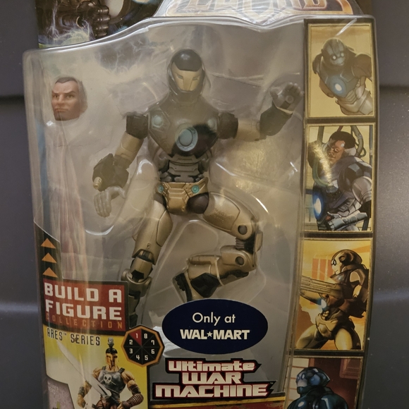 Hasbro Other - Hasbro Ultimate War Machine Action Figure - Black, Silver, Blue